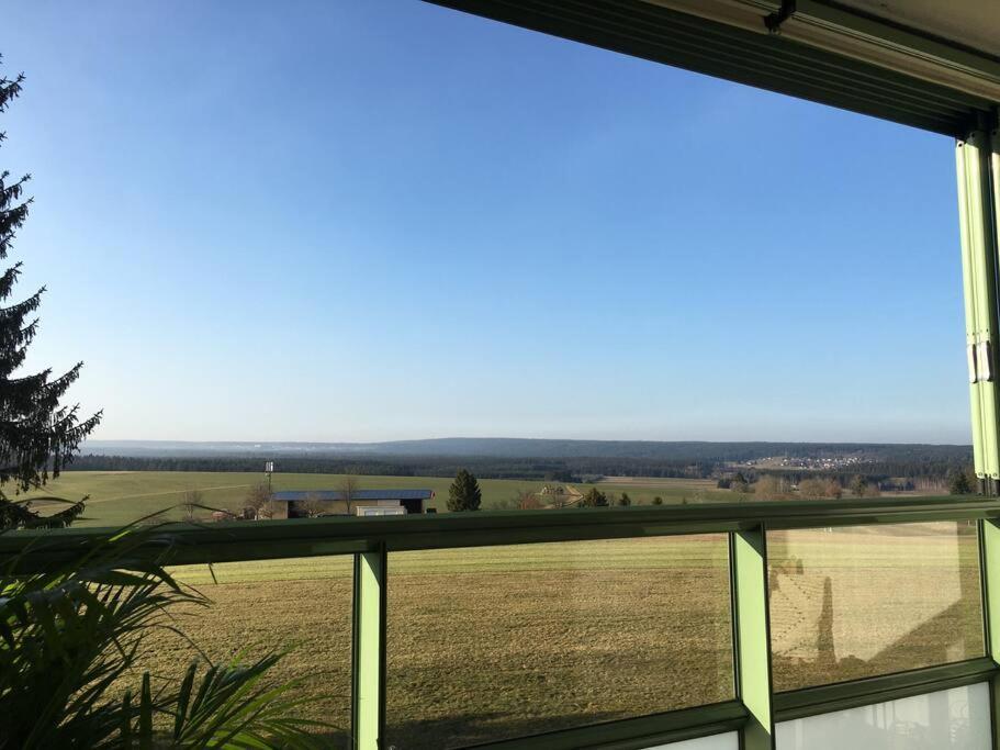 Gemuetliches Apartment Mit Wundervollem Weitblick Loeffingen Exterior photo